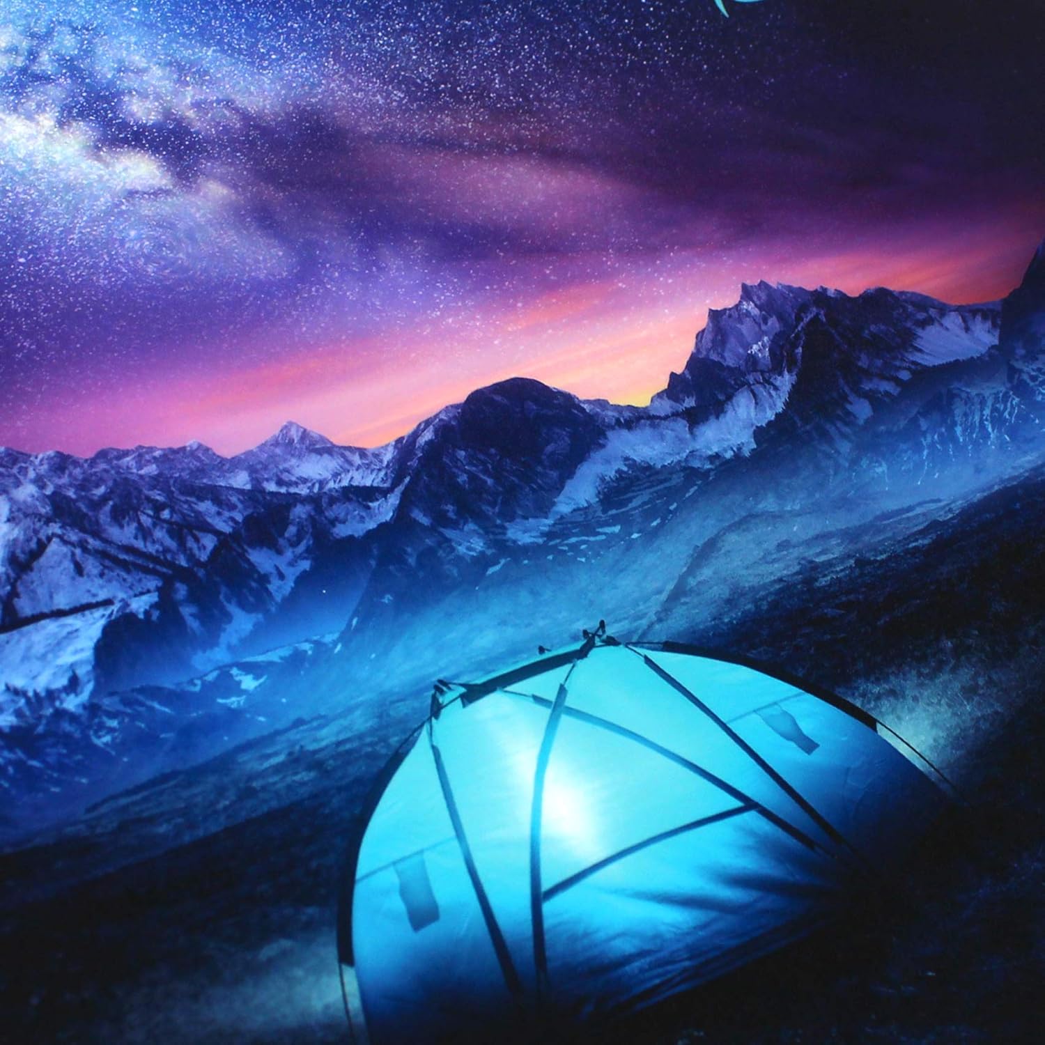 Laptop Film Cover Adventure Adhesive Film Notebook Sticker Protective Vinyl Skin Sticker multicolour LP15 Camping 13-14 Zoll - Image 3