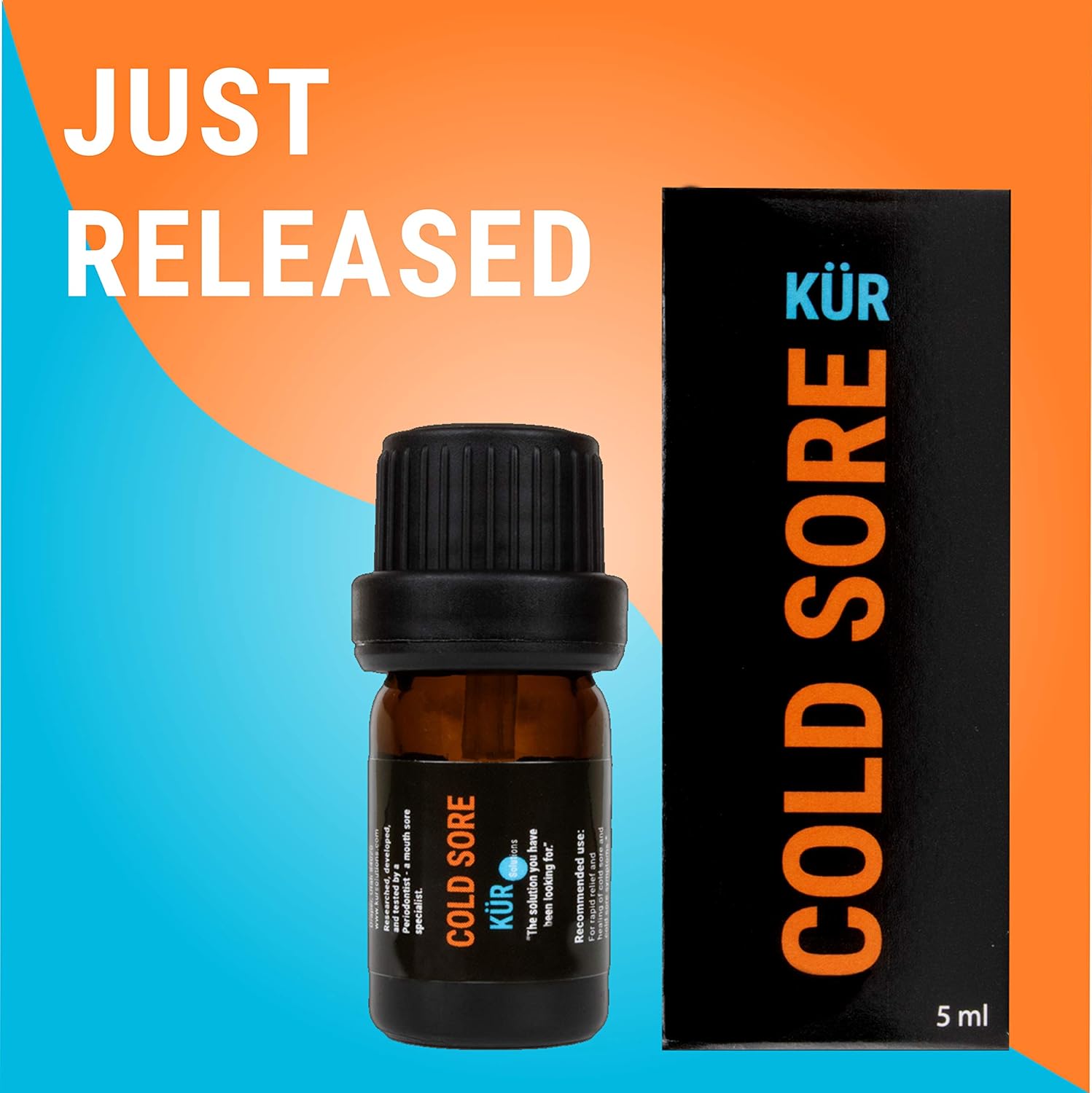 Cold Sore KUR + Heals Cold Sore in Half The time + Stops Spread + immediate Pain Relief: Health & Personal Care