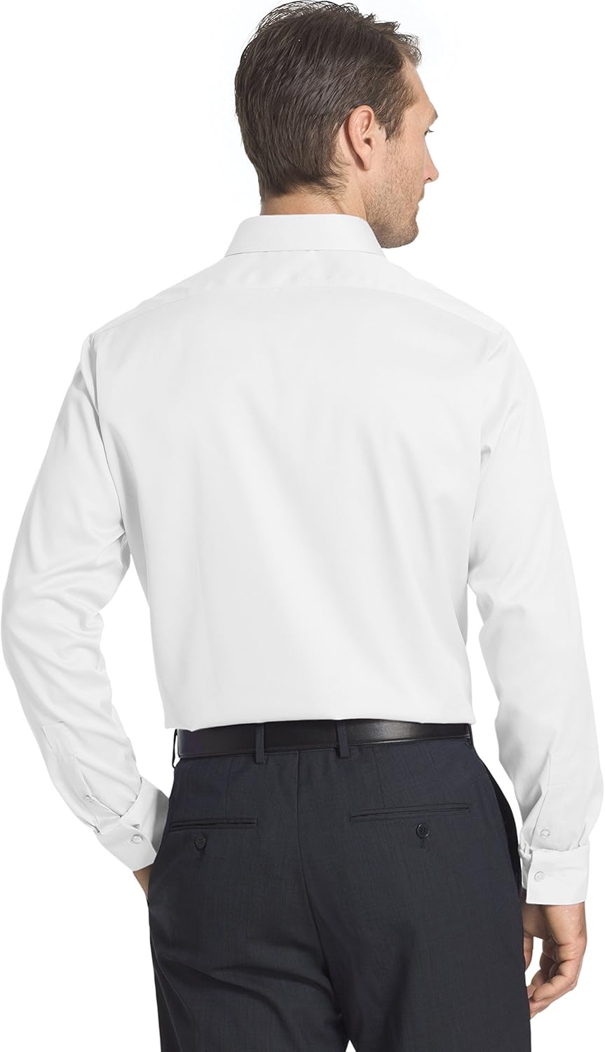 Calvin Klein Men's Dress Shirts Slim Fit Non Iron Solid at  Men’s Clothing store