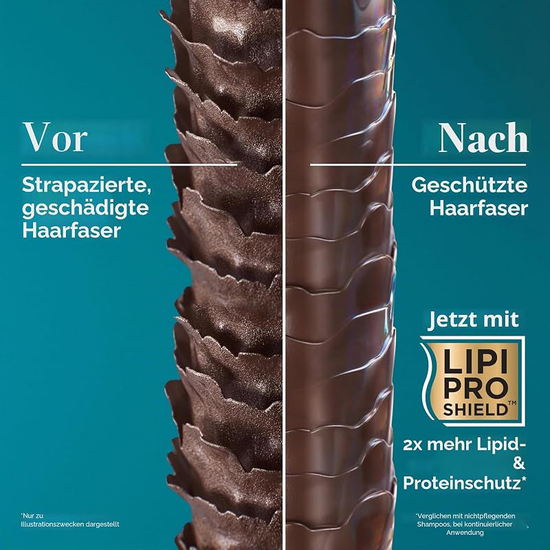 Biotin & Collagen Shampoo (385 ml), kräftigendes Haarshampoo für feines & dünnes Haar, mit Vitamin B7 Biotin & Kollagen, ohne Sulfate