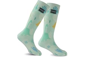 RANDY SUN Waterproof Socks, Boys Outdoor Sports Sock For Hiking/Ski/Fishing 1 Pair