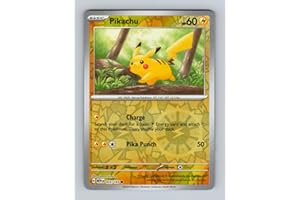 Pokemon - Pikachu 025/165 - Pokemon 151 - Reverse Foil - Single Card