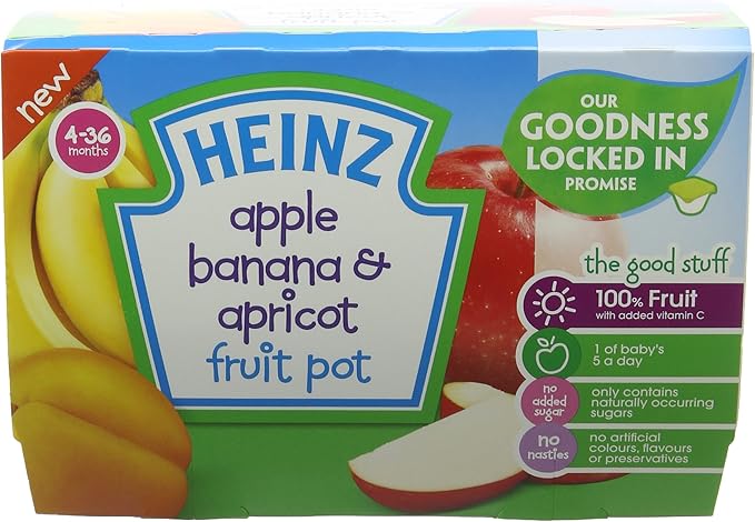 heinz baby juice 4 months