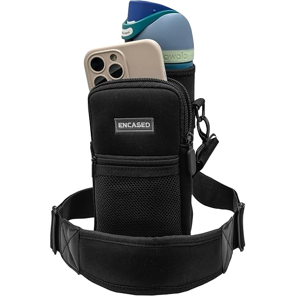 Linkidea Neoprene Water Bottle Carrier Sling Bag - Compatible With Owala 32oz, Adjustable Strap
