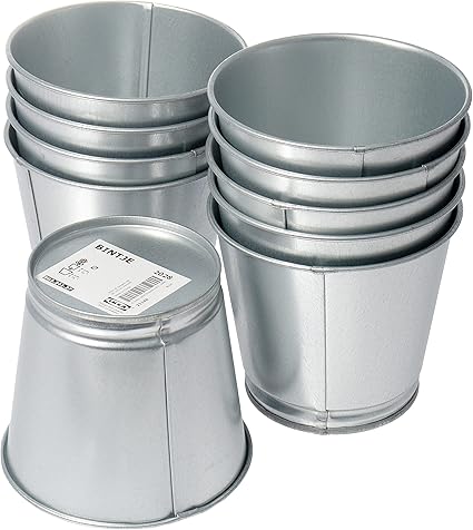 Ikea Bintje Lot De 10 Pots De Fleurs En Acier Galvanise 9 Cm Amazon Fr Cuisine Maison Ikea Bintje Lot De 10 Pots De Fleurs En Acier Galvanise 9 Cm Amazon Fr Cuisine Maison