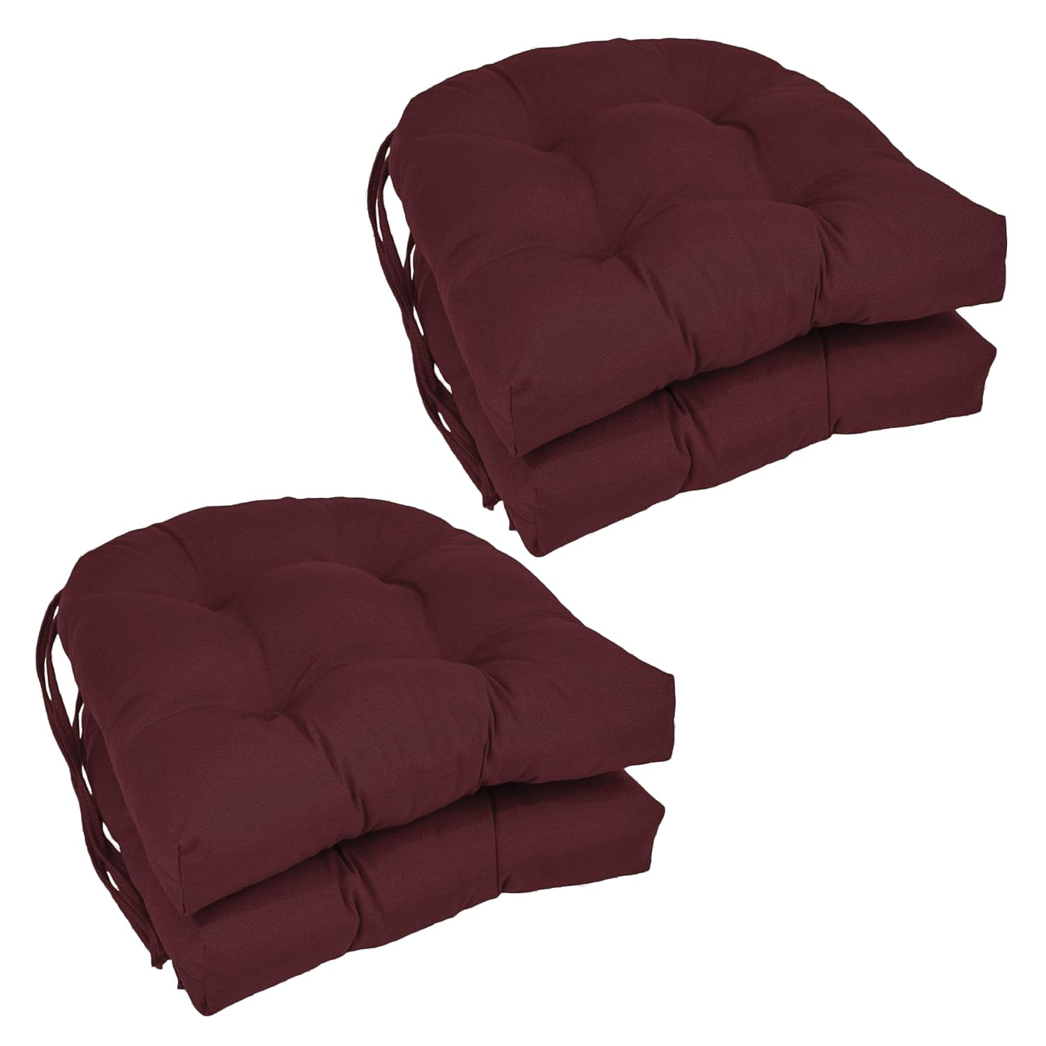 Best Burgundy Kitchen Chair Cushions