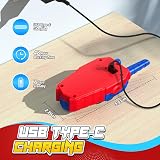 Toyokid Spider Rechargeable Walkie Talkies for Kids 3-10 Years Old Boys Girls view 4