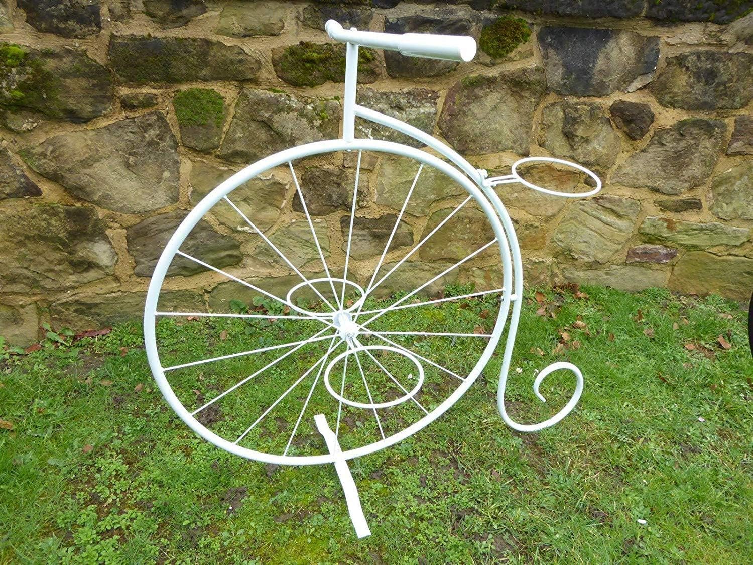 penny farthing plant holder
