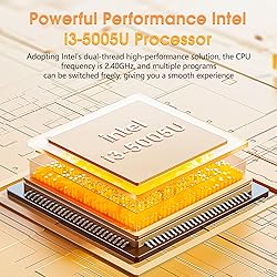SGIN 15.6 Inch Laptop, 8GB DDR4 512GB SSD Laptops