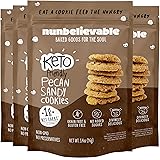 Nunbelievable Low Carb Cookies Pecan Sandy, Low Carb Snack, Keto Dessert, Gluten Free and Sugar Free Snacks - Diabetic snacks