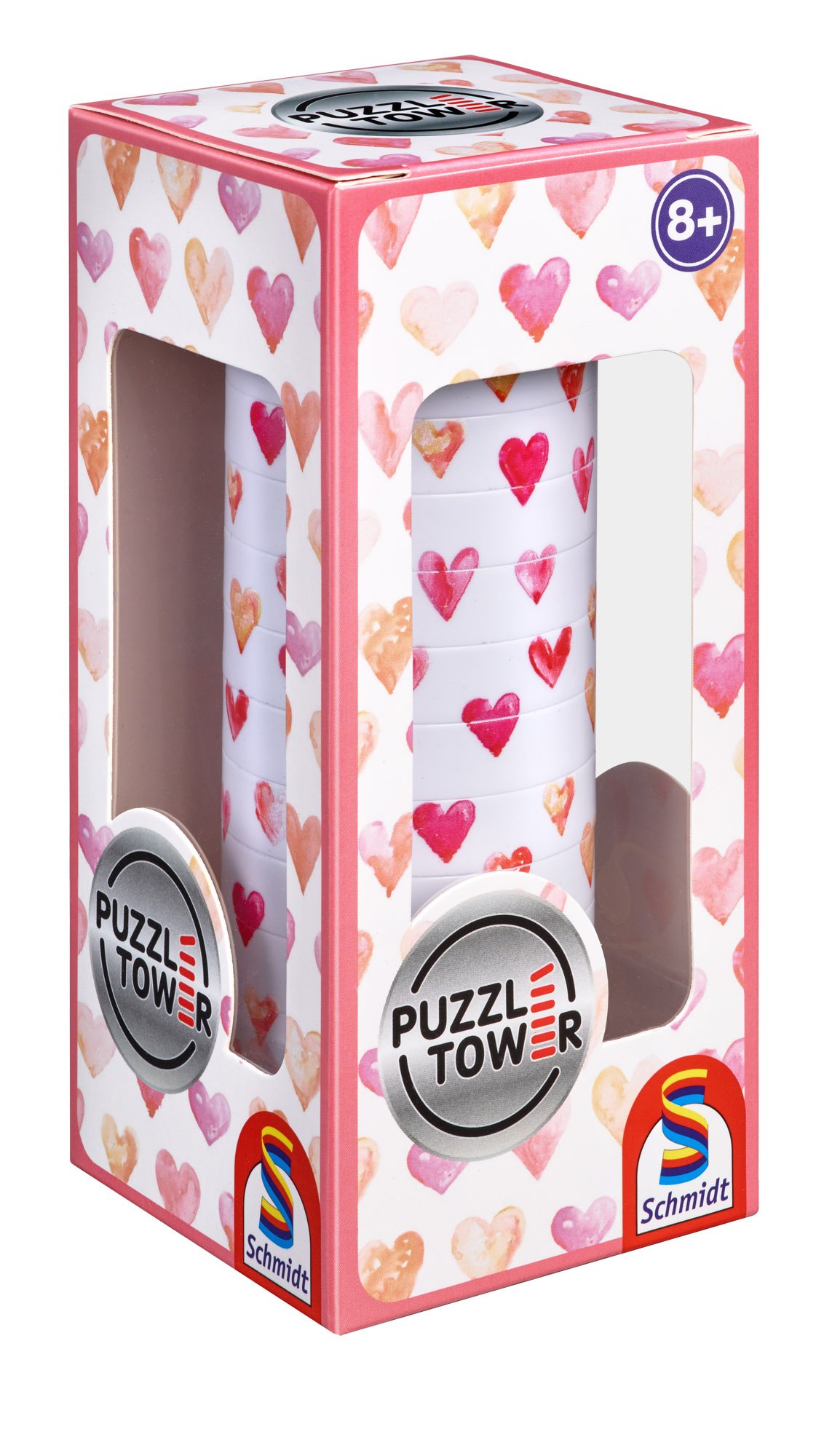 Schmidt Spiele 56906 "Hearts Puzzle Tower (10-Piece)