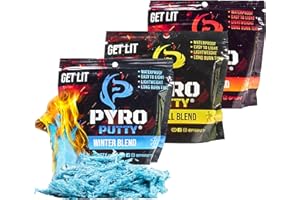 Phone Skope Pyro Putty: Waterproof Survival Fire Starter Tool for Emergency Preparedness, Fire Starters for Campfires - Survival Gear and Supplies