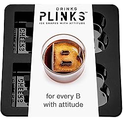 DRINKSPLINKS Customized Letter B Ice Cube