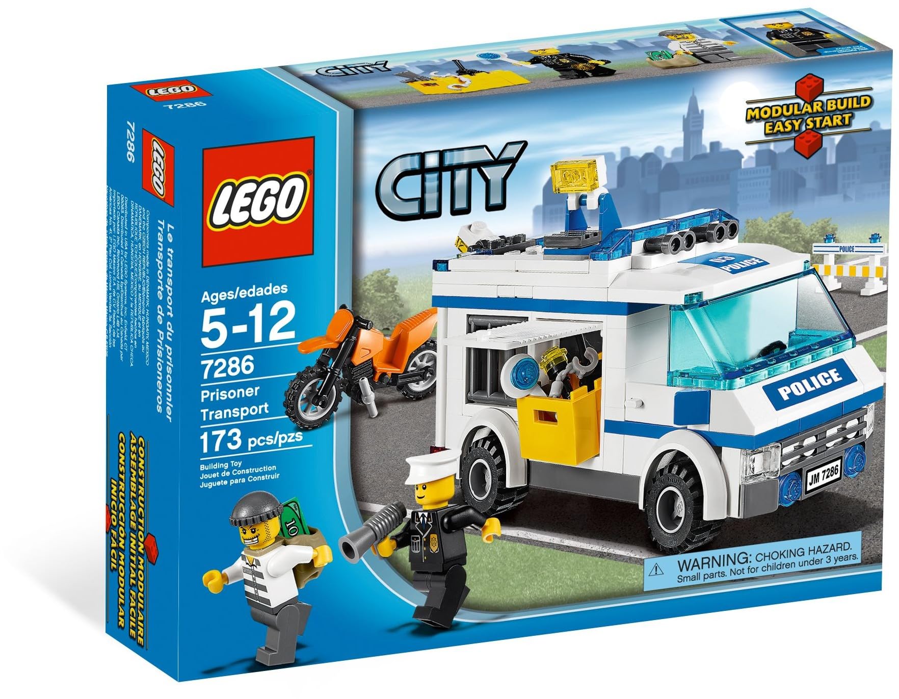 LEGO®City 7286 : Prisoner Transport