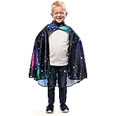 Little Adventures Galaxy Wizard Costume Cape Age 3+ - Machine Washable Child Pretend Play and Party Dress-Up with No Glitter