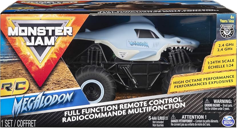 monster jam megalodon remote control