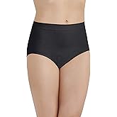 Vanity Fair Women's Smoothing Comfort Brief Panties with Rear Lift