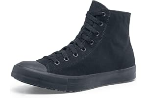 Shoes for Crews Unisex Slip-Resistant High-Top Work Sneakers – Comfortable, Water-Resistant Women's & Men's Shoes for Hospitality, Administrative Roles & More - Pembroke