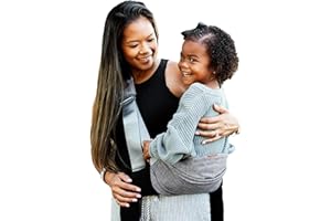 JJ Cole Sola Toddler Sling Carrier - Adjustable Toddler Carrier and Baby Sling - Baby Essentials - Ages 1 to 4 Years or 45 Pounds