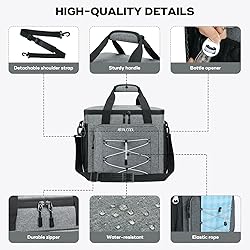 RealCool Soft Cooler Bag 35/45Can, Collapsible
