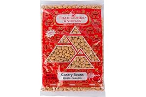 Tradiciones Andinas Canary Beans 15 oz - Frijol Canario, Peruvian Product, Productos de Peru, Dried