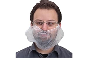 Zenith Safety Products - Beard Nets, Polypropylene, White Pack of 100
