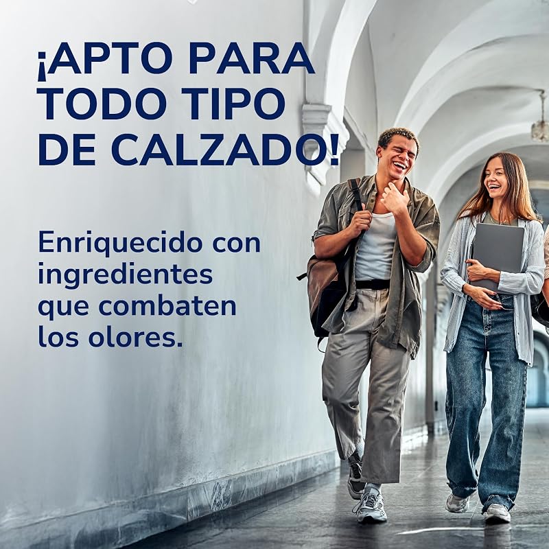 Desodorante Calzado 150ml - Desodorizante Calzado en Spray con Neutralizador de Olores 48h, Elimina el Olor del Calzado, Elimina el Olor de Calzado, Frescor Duradero, Apto para Todo