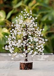 Clear Quartz Crystal Tree of Life - Chakra Tree for