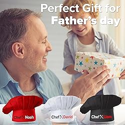 Personalized Grill Chef Hat with Custom