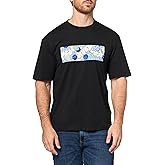 Hugo Mens Printed Banner Logo T-Shirt