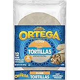 Ortega Flour Tortillas, 6 Inch, 12 Tortillas