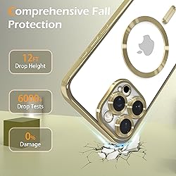 IAIYOXI Magnetic Clear Case for iPhone 16e with
