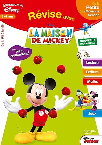 Download Révise avec Mickey - de la PS à la MS - Cahier de vacances PDF