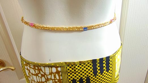 authentic african waist beads