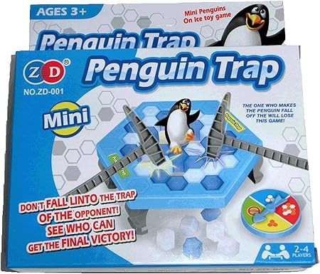 Amazon クラッシュアイス ゲーム ペンギン 知育 おもちゃ デスクトップ 親子ゲーム 家族ゲーム 携帯 ポータブル バランスゲーム おもちゃ