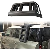 ANTS PART Side Ladder for 2020-2026 Land Rover Defender 110 (All Black) | Roof Step Ladder, Driver Side, Extensible, 200LBS, Contains Side Trim Compatible with 110, 110 No-Drill, 90/130 Need Drill