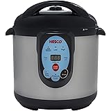 NESCO NPC-9 Smart Electric Pressure Cooker and Canner, 9.5 Quart, Stainless Steel