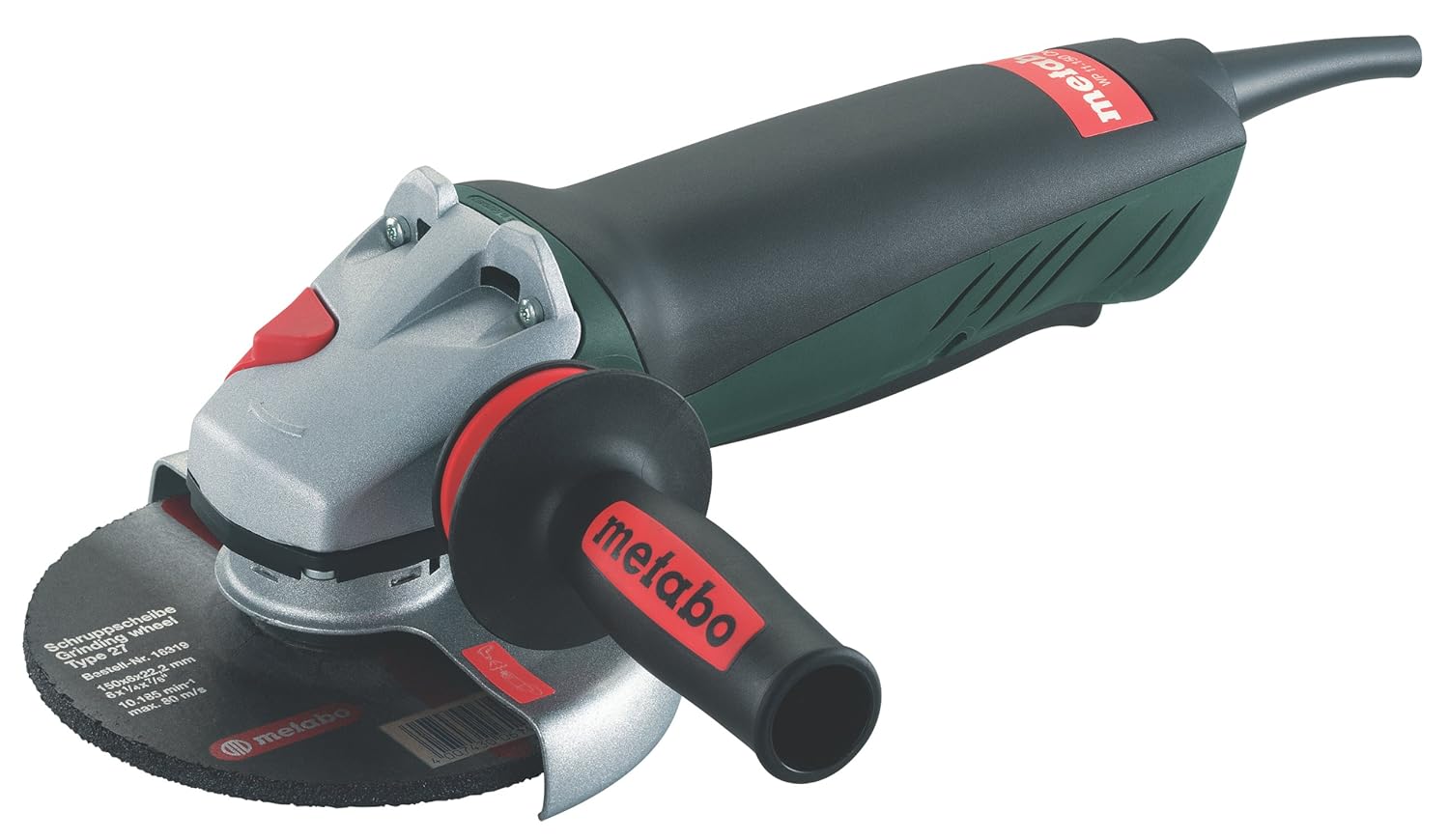 Metabo WP11150 Quick 9, 000 RPM 9.6 AMP 6Inch NonLocking Paddle