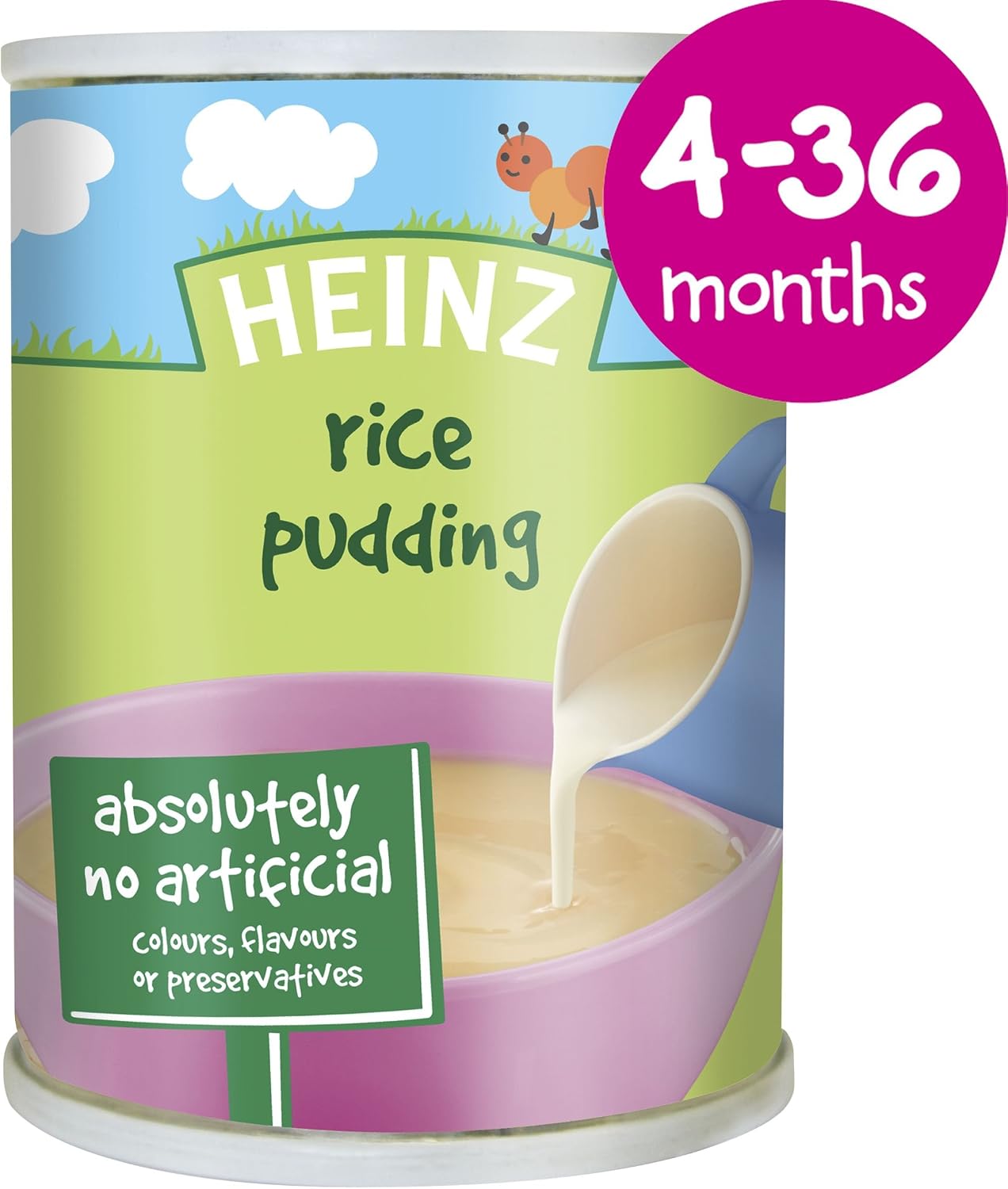 Heinz dess can Rice pudding 3-15 128g (5000157008442)