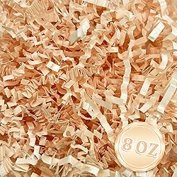 1/2LB Champagne Crinkle Cut Paper Shred Filler