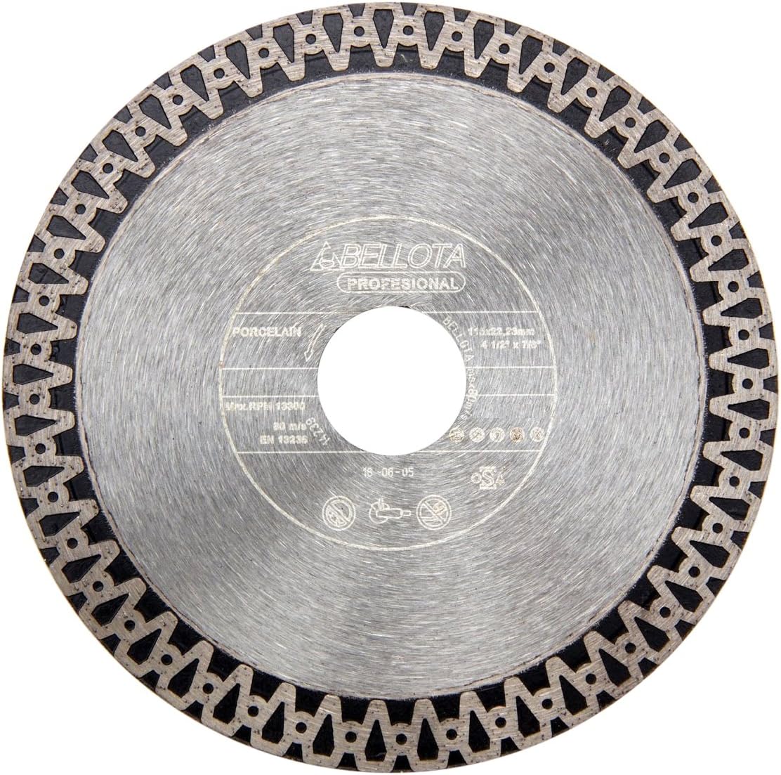 Bellota 50734S115 - Disco de corte de diamante fino para corte ...
