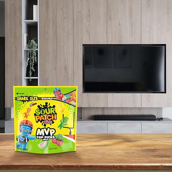 SOUR PATCH KIDS MVP TOP PICKS MIX SOFT & CHEWY CANDY, SHARE SIZE, 11 OZ