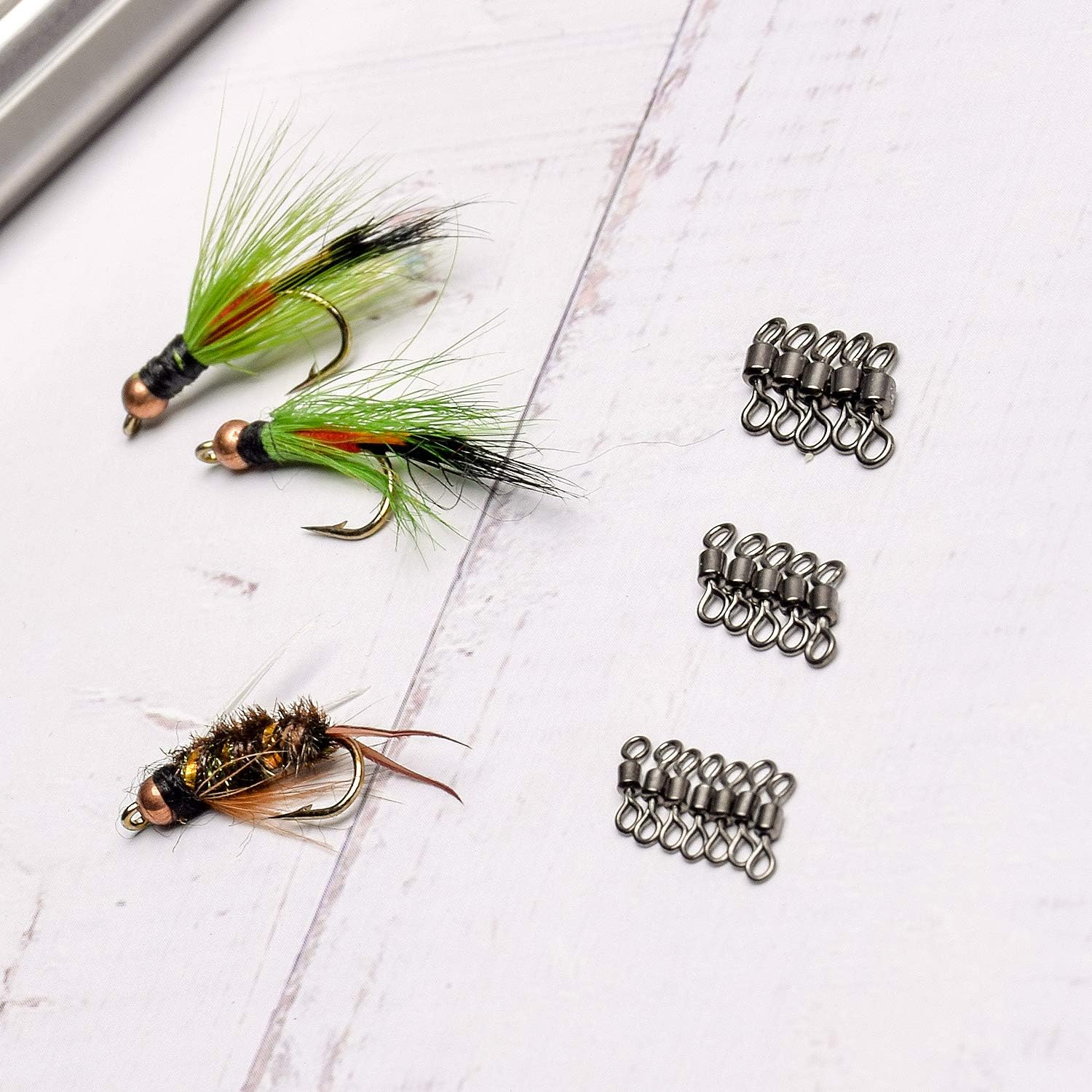 micro swivels for fly fishing