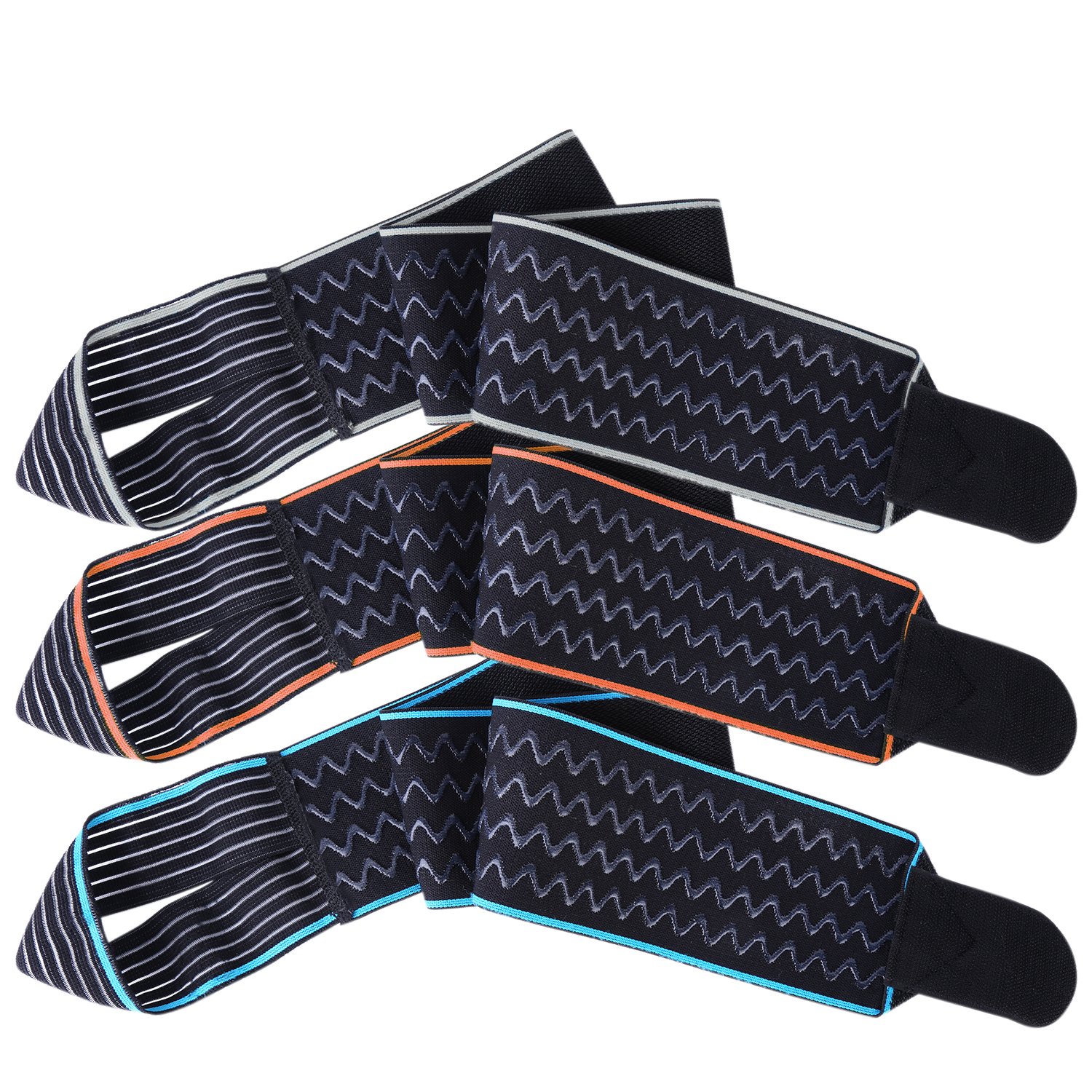 Breathable Ankle Support, eNilecor Adjustable Ankle Brace Elastic Foot Straps Support for Running, Football, Achilles Tendon Pain Support, Arthritic Pain Relief, Protection Against Reinjury (Blue)