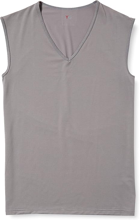 Amazon グンゼ Vネックスリーブレス Yv9518 Yg エアメイド メンズ インナーシャツ 通販