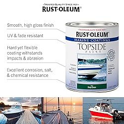 Rust-Oleum 207007-4PK Marine Topside Paint, Deep