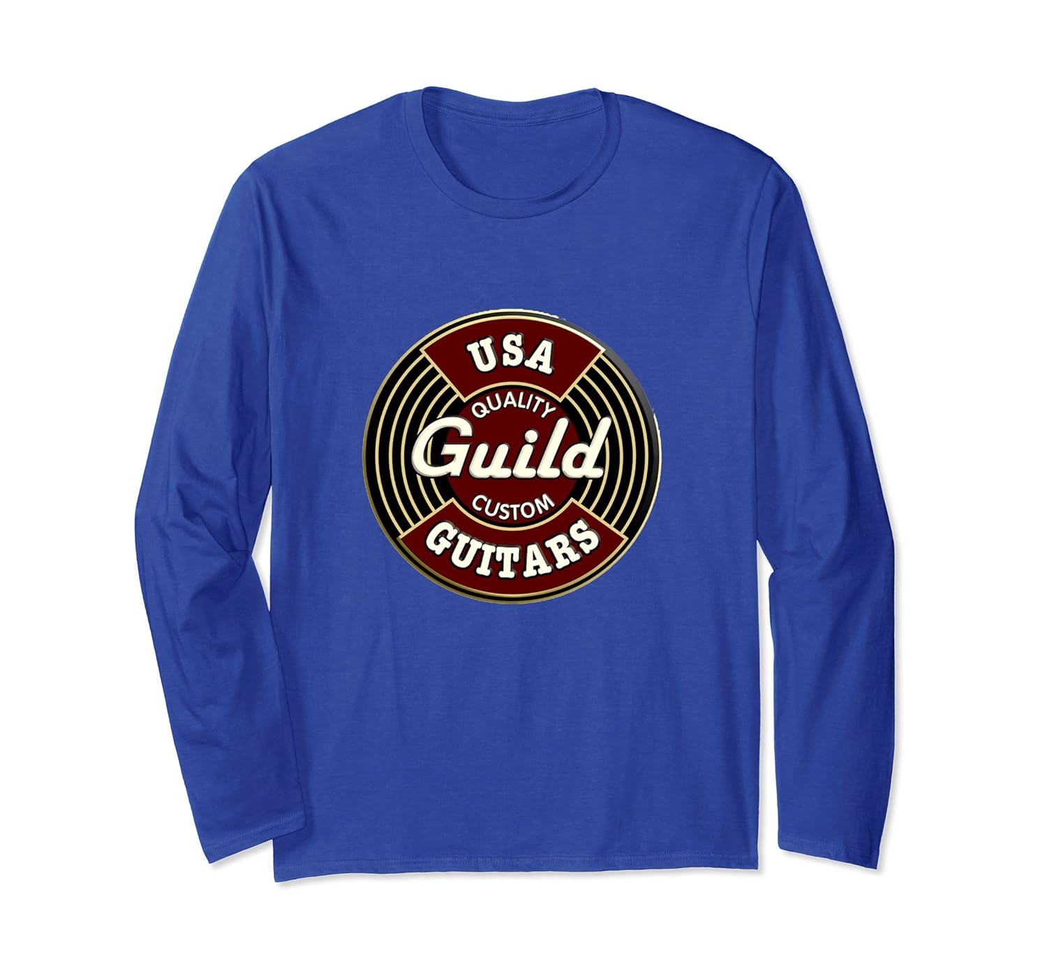 USA Guild Vintage Guitar Long Sleeve I Don't Need Therapy-anz