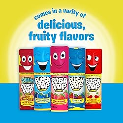 Push Pop Candy Variety Pack, Bulk Individually