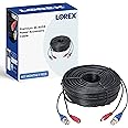 Lorex Premium 4K RG59/Power Accessory Cable | for Any Analog HD (CVI/TVI/AHD/MPX) Or Analog (CVBS) Security Camera | 100 Feet