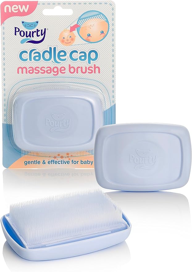 pourty cradle cap massage brush